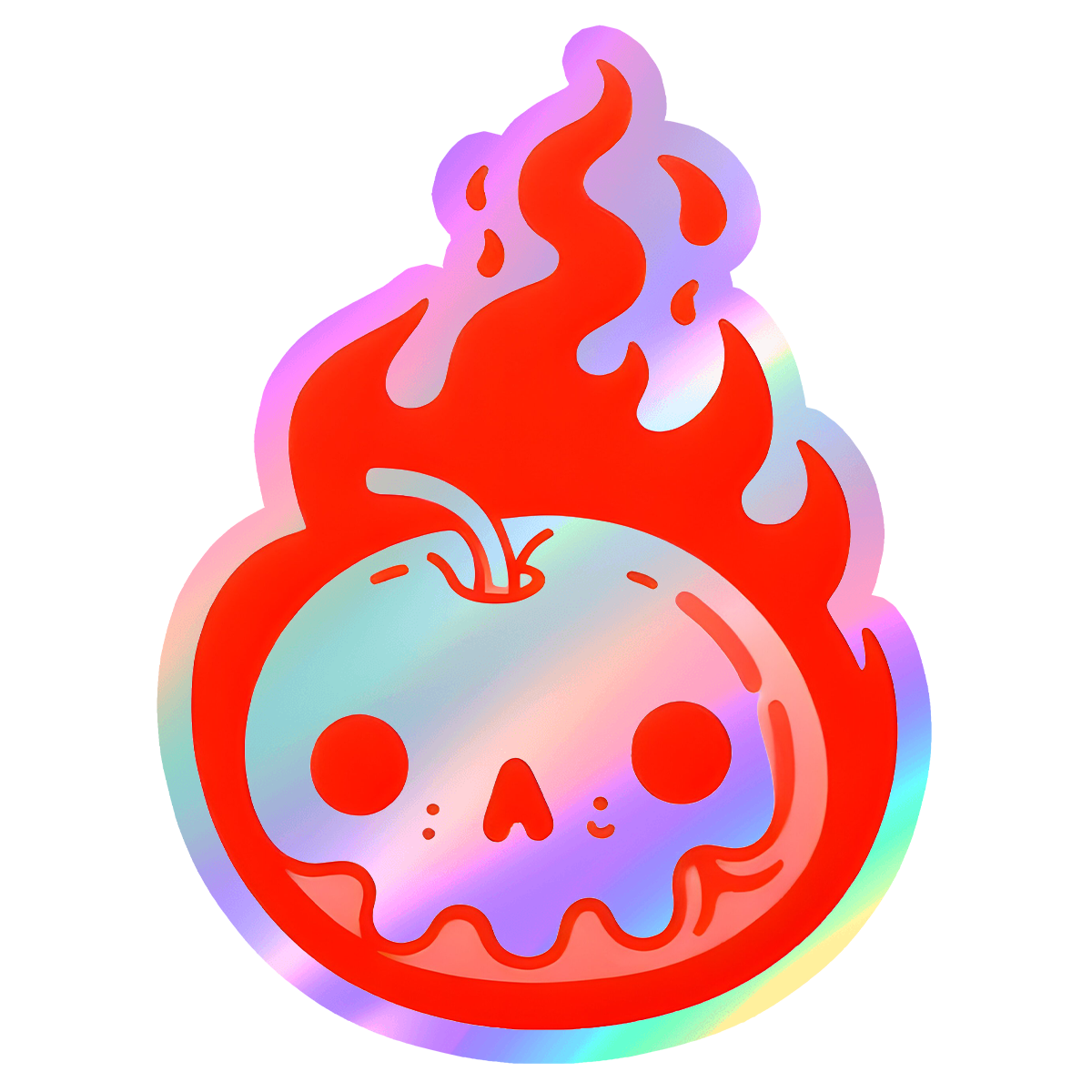 Rainbow Holographic Stickers